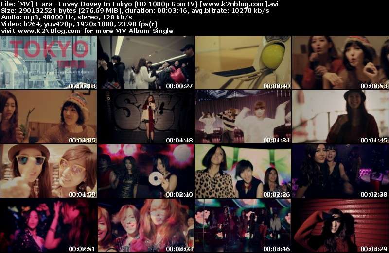[MV] T-ara - Lovey-Dovey In Tokyo (HD 1080p GomTV)